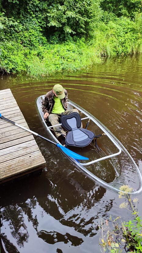 Klaaskajakiga elamusretk Pärlijõe jõel