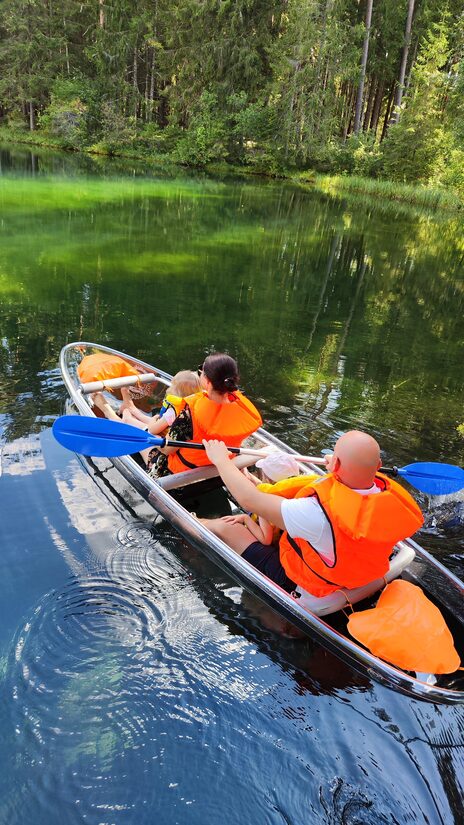 Klaaskajakiga elamusmatk Viitna järvedel