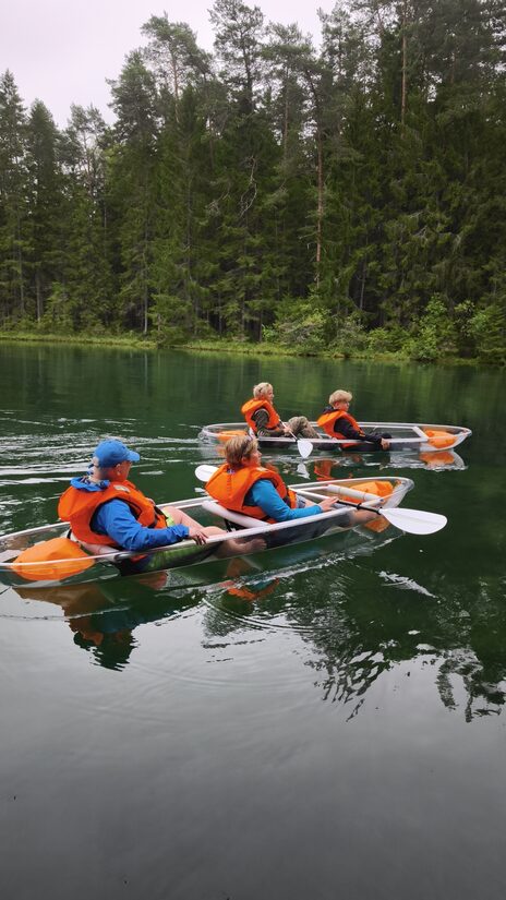Klaaskajakiga elamusretk Kuusalu liivakarjääris