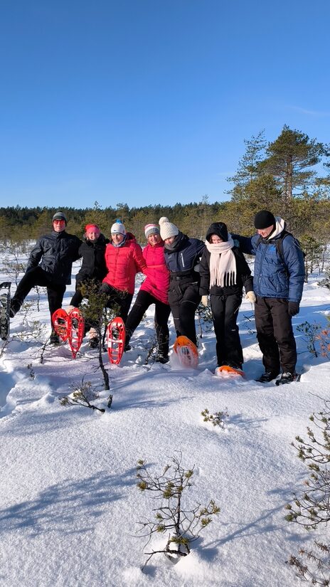Snowshoe hike for first-timers in Viru Bog, in Lahemaa Nationalpark, (28 Feb 2026) — movement is good for both body and mind! (Booking fee: €20)